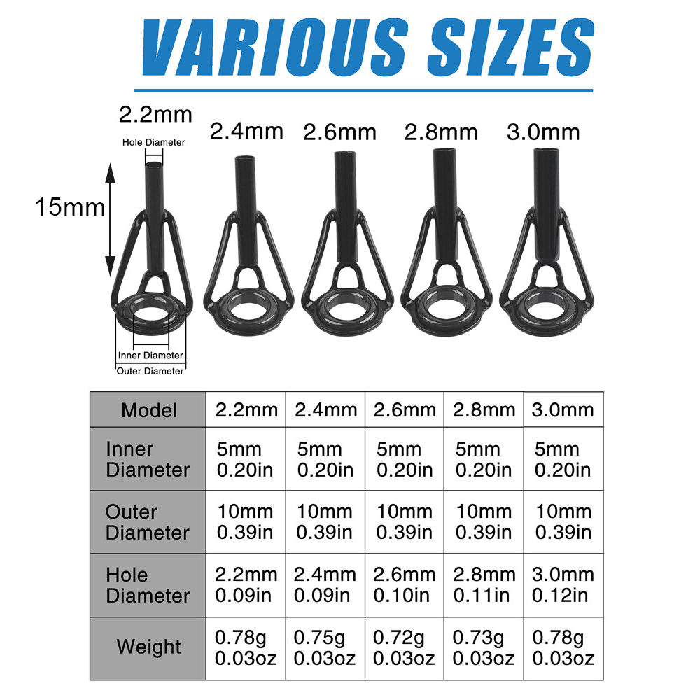 Fishing Rod Guides Fishing Rod - Fishing Rod Tip Replacement review and price