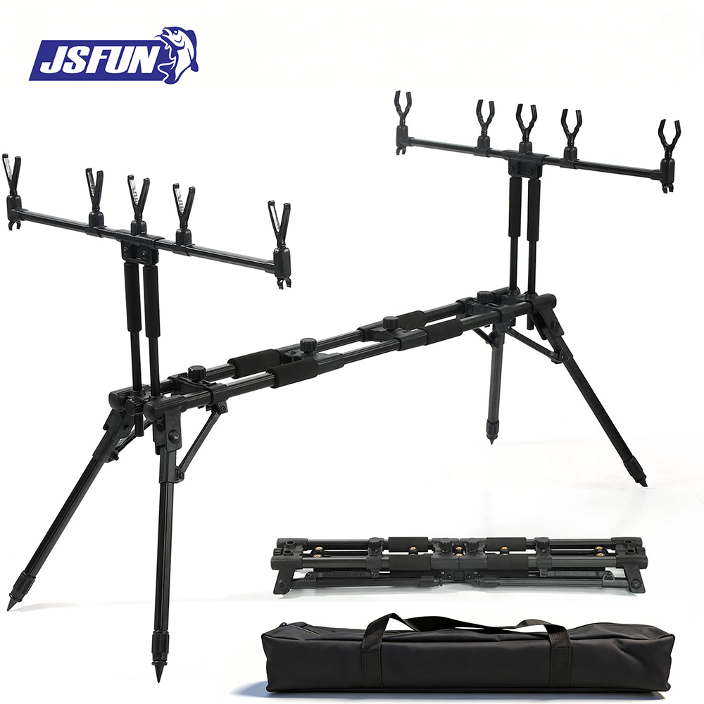 JSFUN  Adjustable 5-Rod Fishin - Fishing Rod Rack review and price