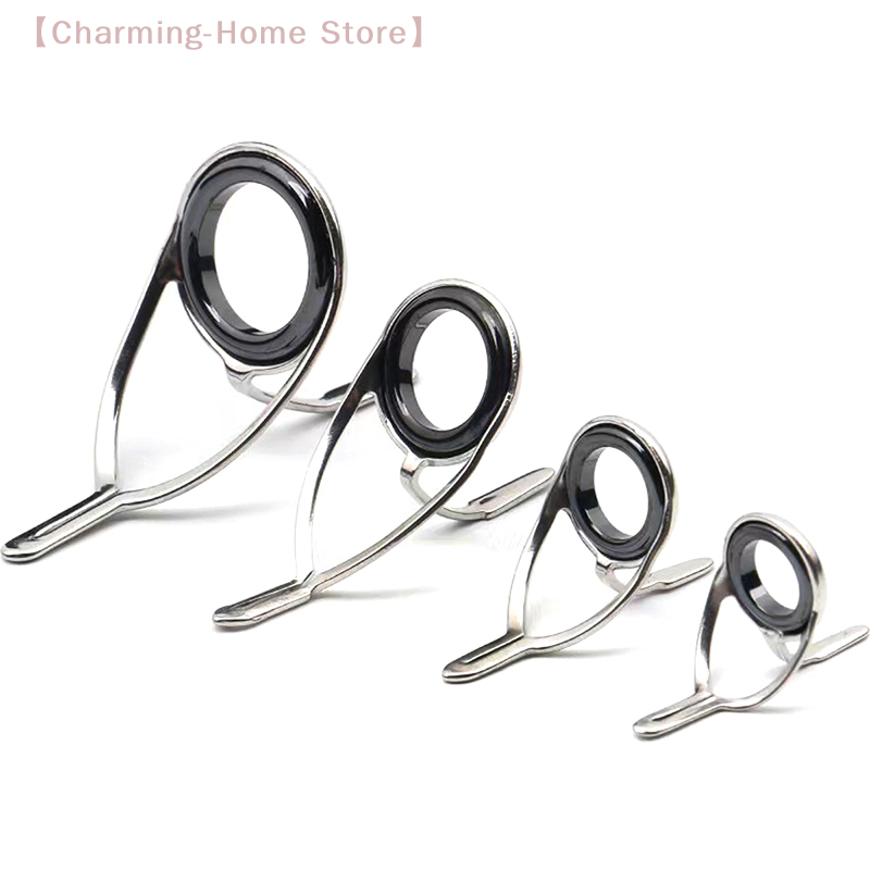 【M】4Pcs Stainless Steel Fishin - Fishing Rod Guide Replacement review and price